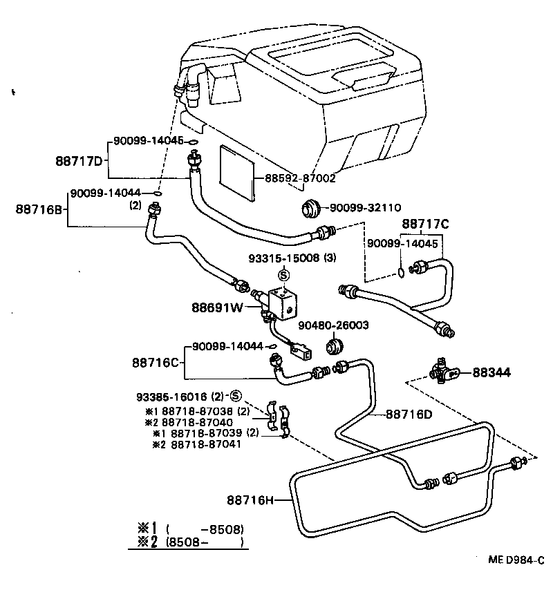  TOWN MASTERACE V WG |  HEATING AIR CONDITIONING COOLER PIPING