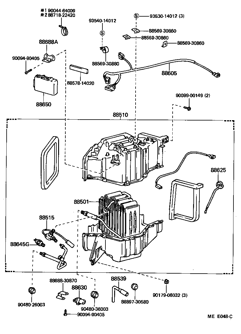  CROWN |  HEATING AIR CONDITIONING COOLER UNIT