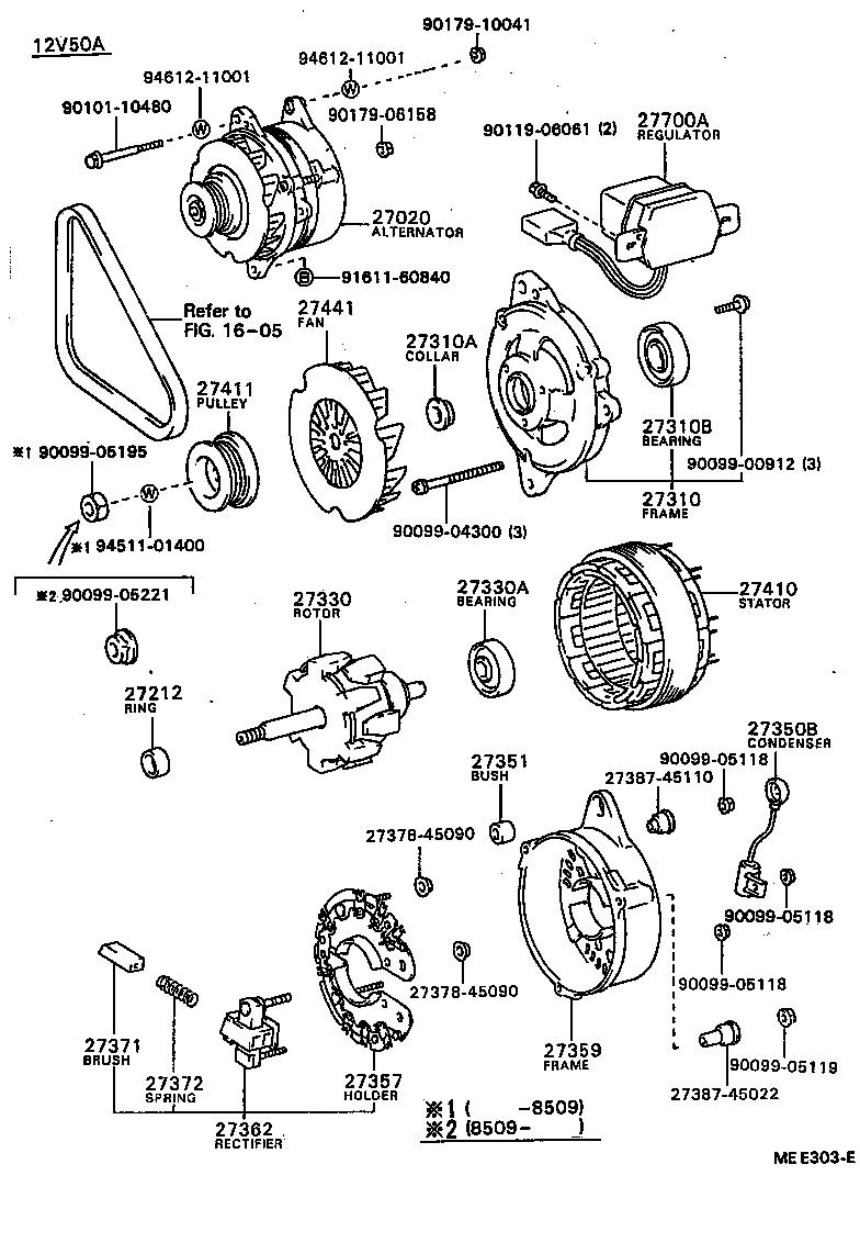  CARINA FF |  ALTERNATOR