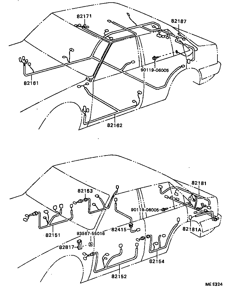  CARINA FF |  WIRING CLAMP