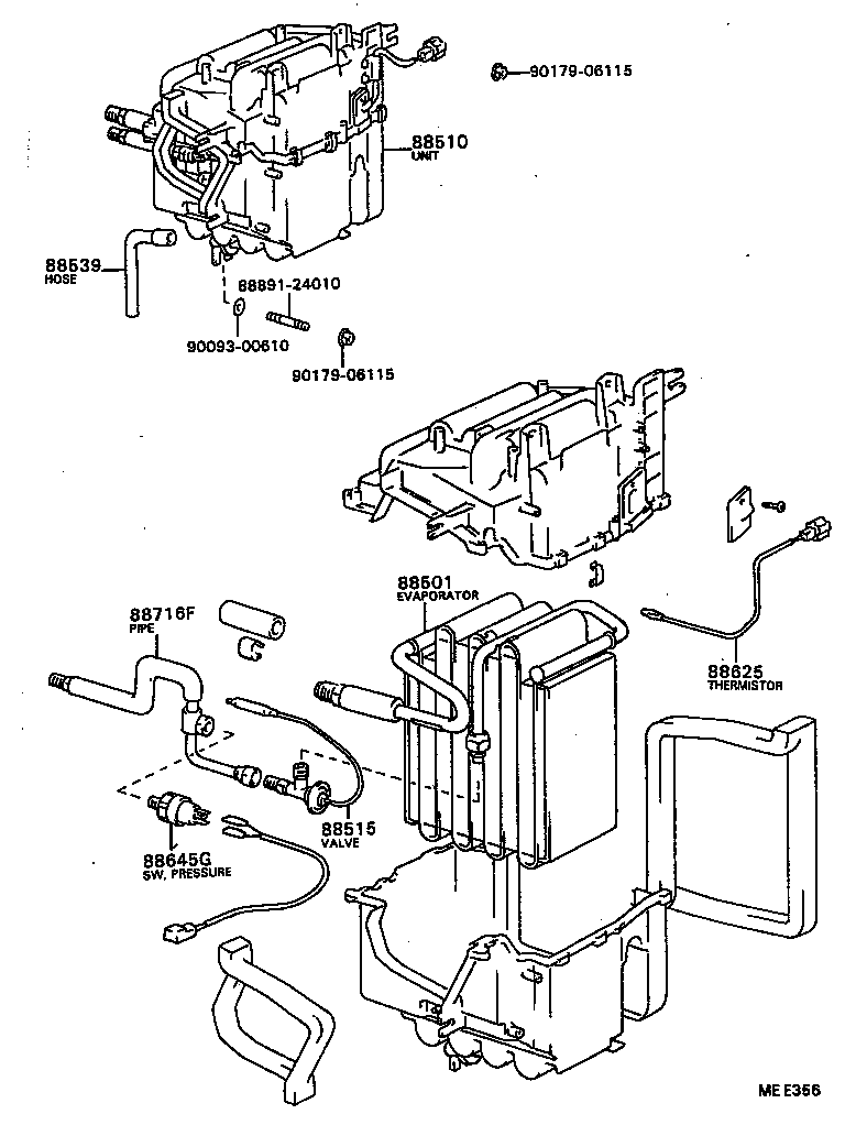  CARINA FF |  HEATING AIR CONDITIONING COOLER UNIT