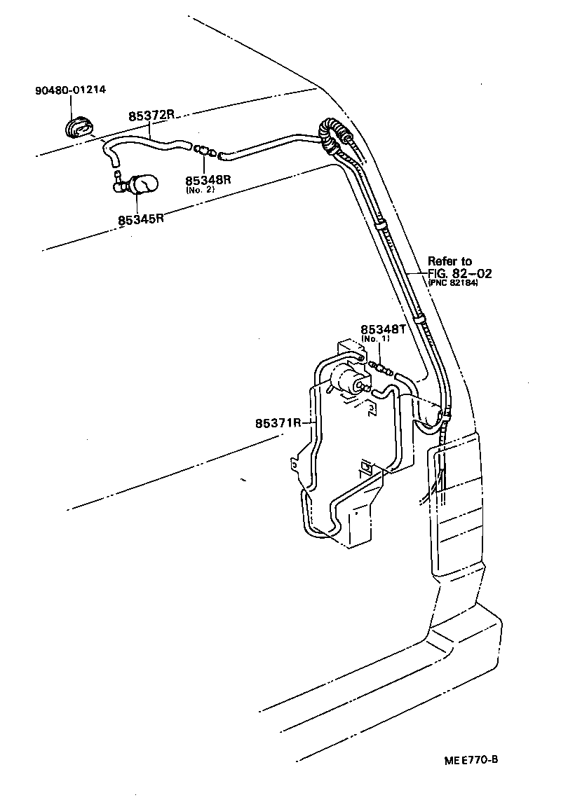  TOWN MASTERACE V WG |  REAR WASHER