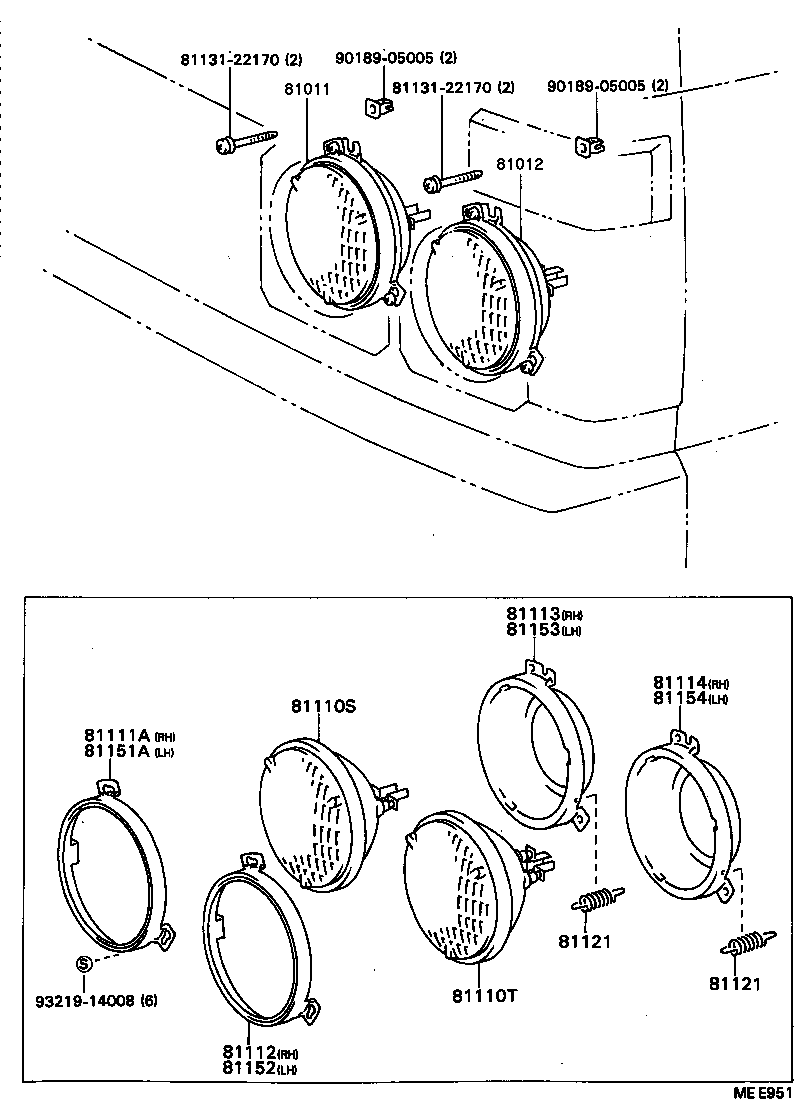  DYNA TOYOACE |  HEADLAMP