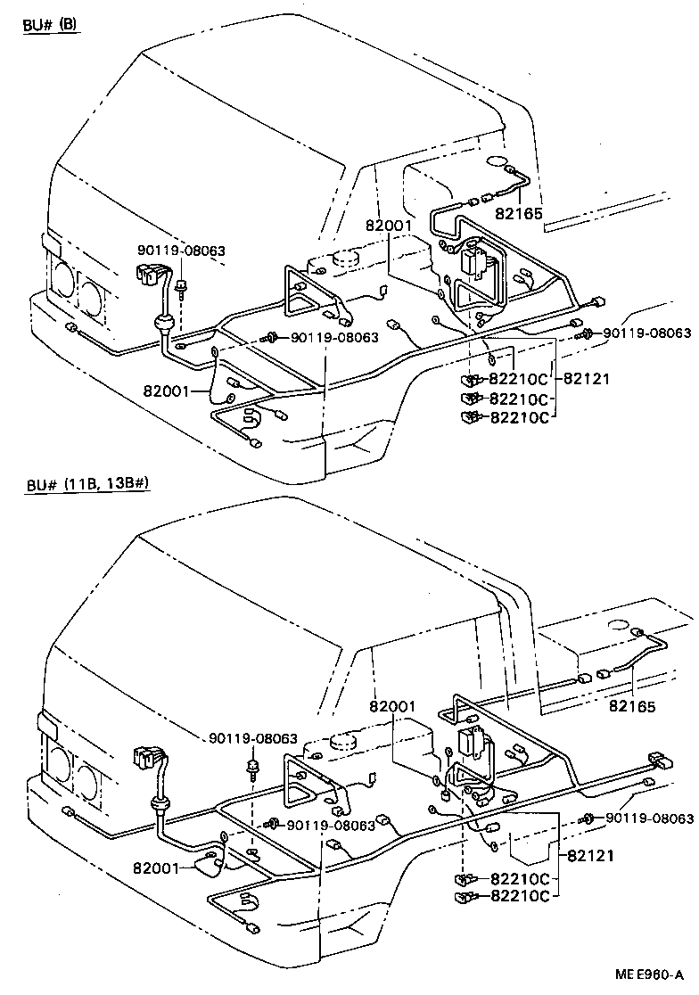  DYNA TOYOACE |  WIRING CLAMP