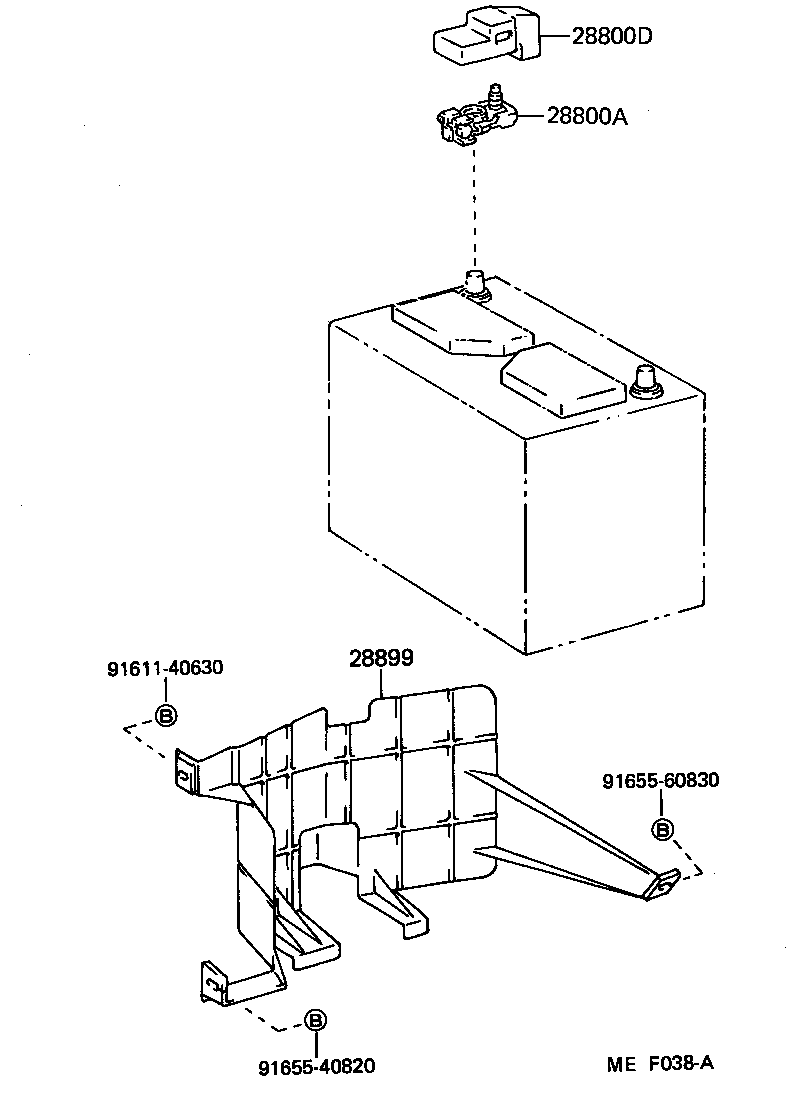  CROWN |  BATTERY BATTERY CABLE