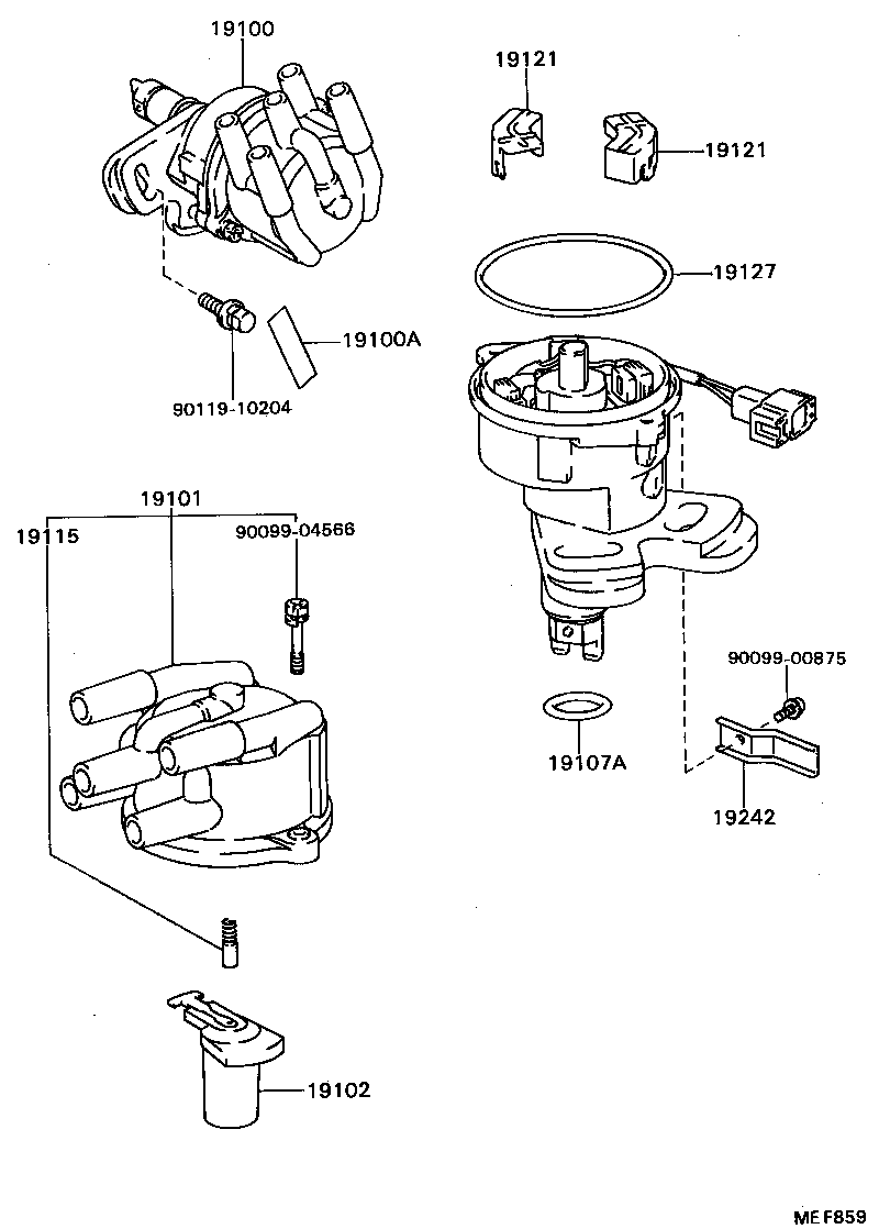  CELICA |  DISTRIBUTOR