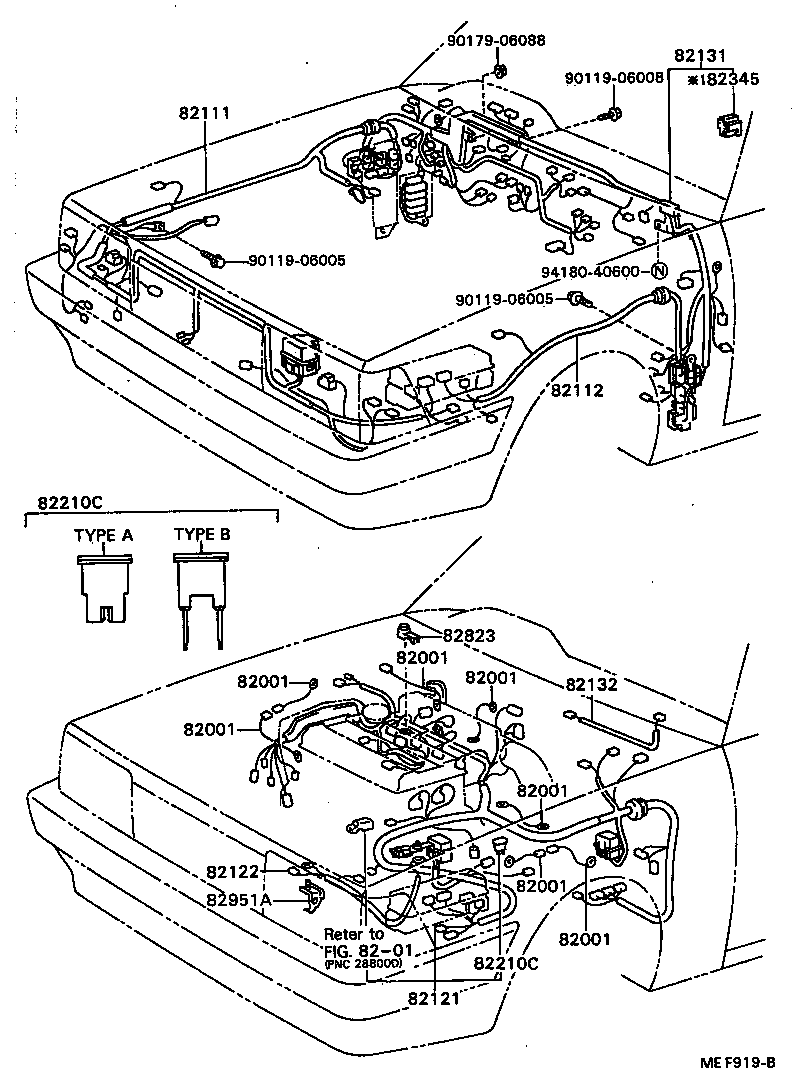  CARINA FF |  WIRING CLAMP