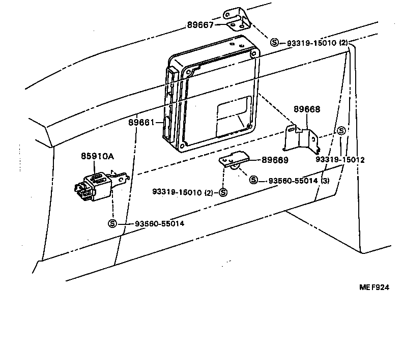  CARINA FF |  ELECTRONIC FUEL INJECTION SYSTEM