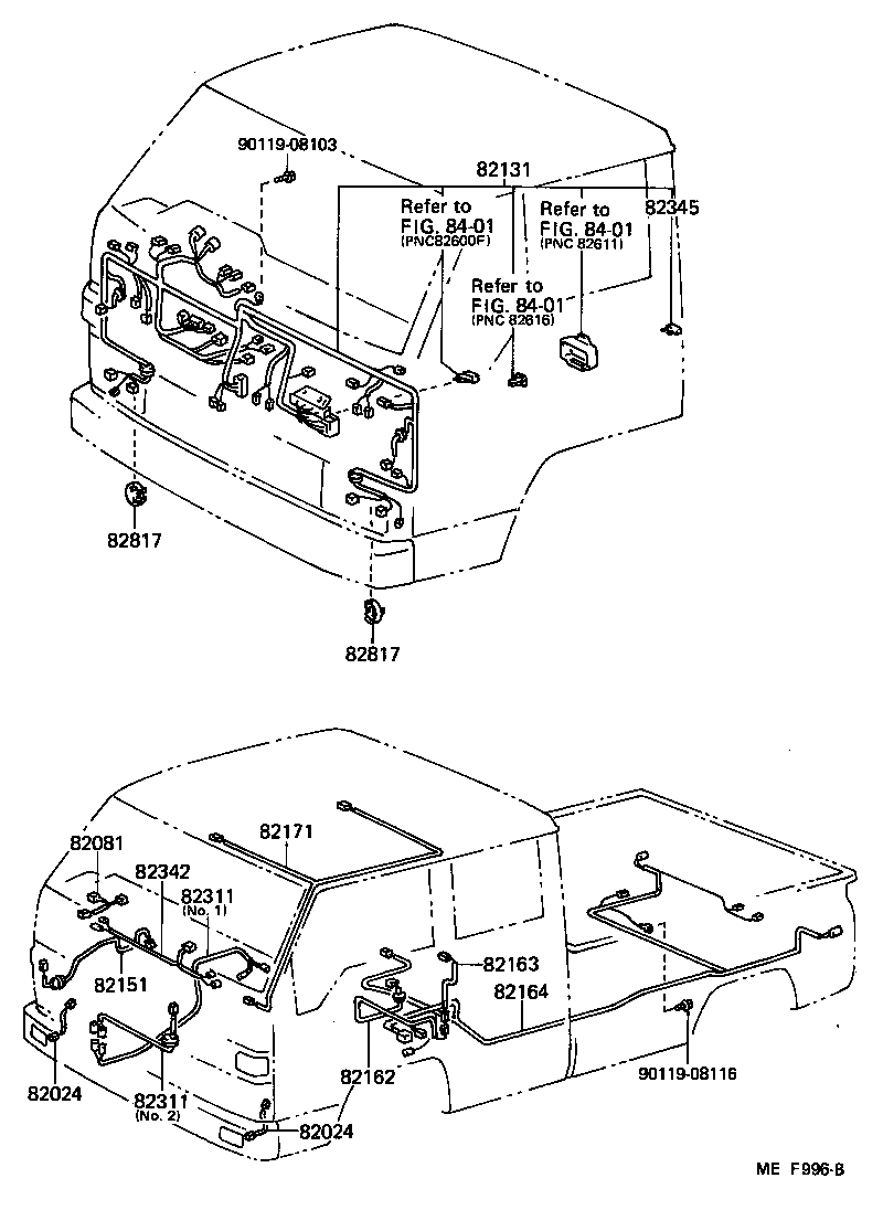  TOYOACE DYNA |  WIRING CLAMP