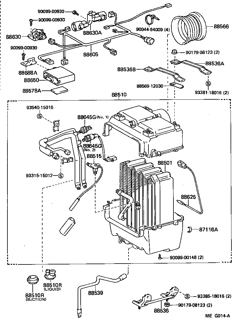  TOYOACE DYNA |  HEATING AIR CONDITIONING COOLER UNIT