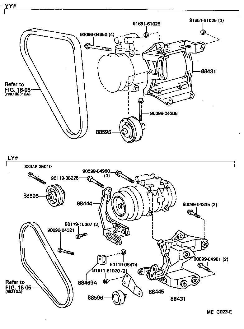  TOYOACE DYNA |  HEATING AIR CONDITIONING COMPRESSOR