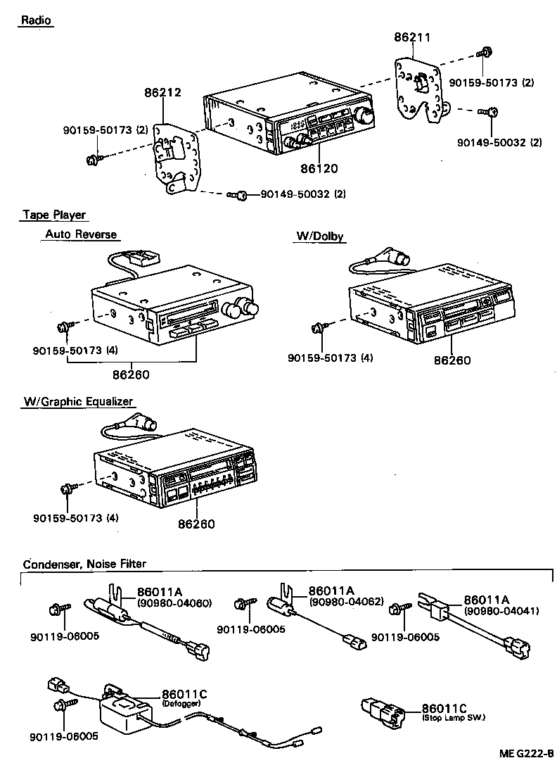  CARINA ED |  RADIO RECEIVER AMPLIFIER CONDENSER
