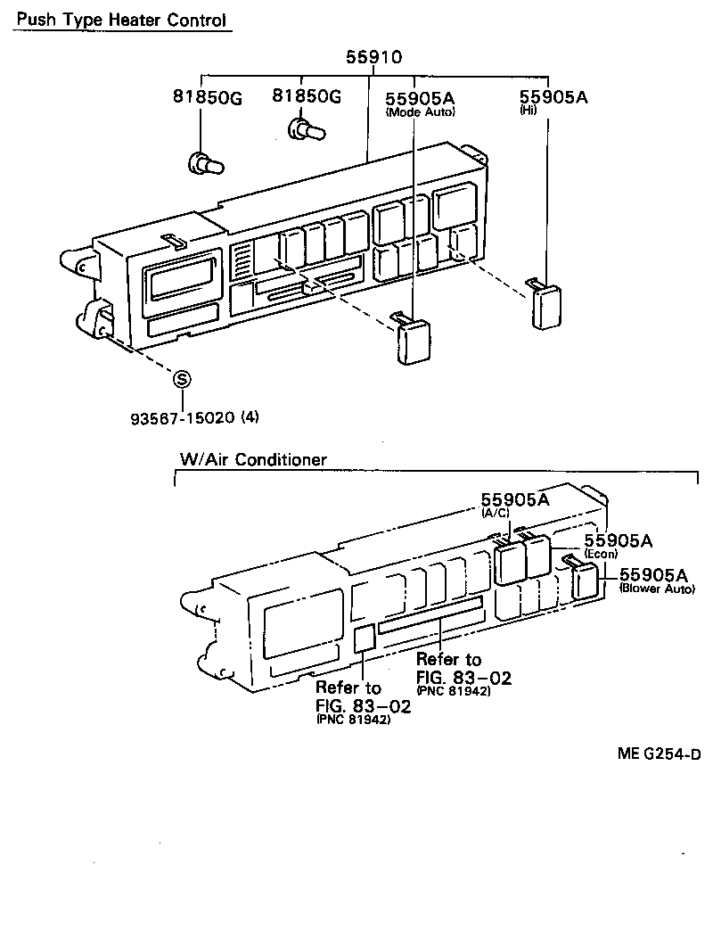  CARINA ED |  HEATING AIR CONDITIONING CONTROL AIR DUCT
