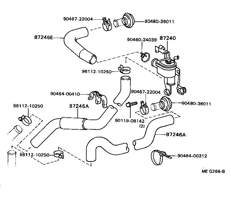  CELICA |  HEATING AIR CONDITIONING WATER PIPING