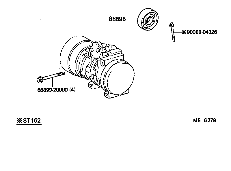  CARINA ED |  HEATING AIR CONDITIONING COMPRESSOR