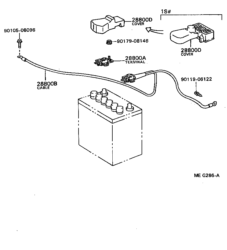  CARINA ED |  BATTERY BATTERY CABLE