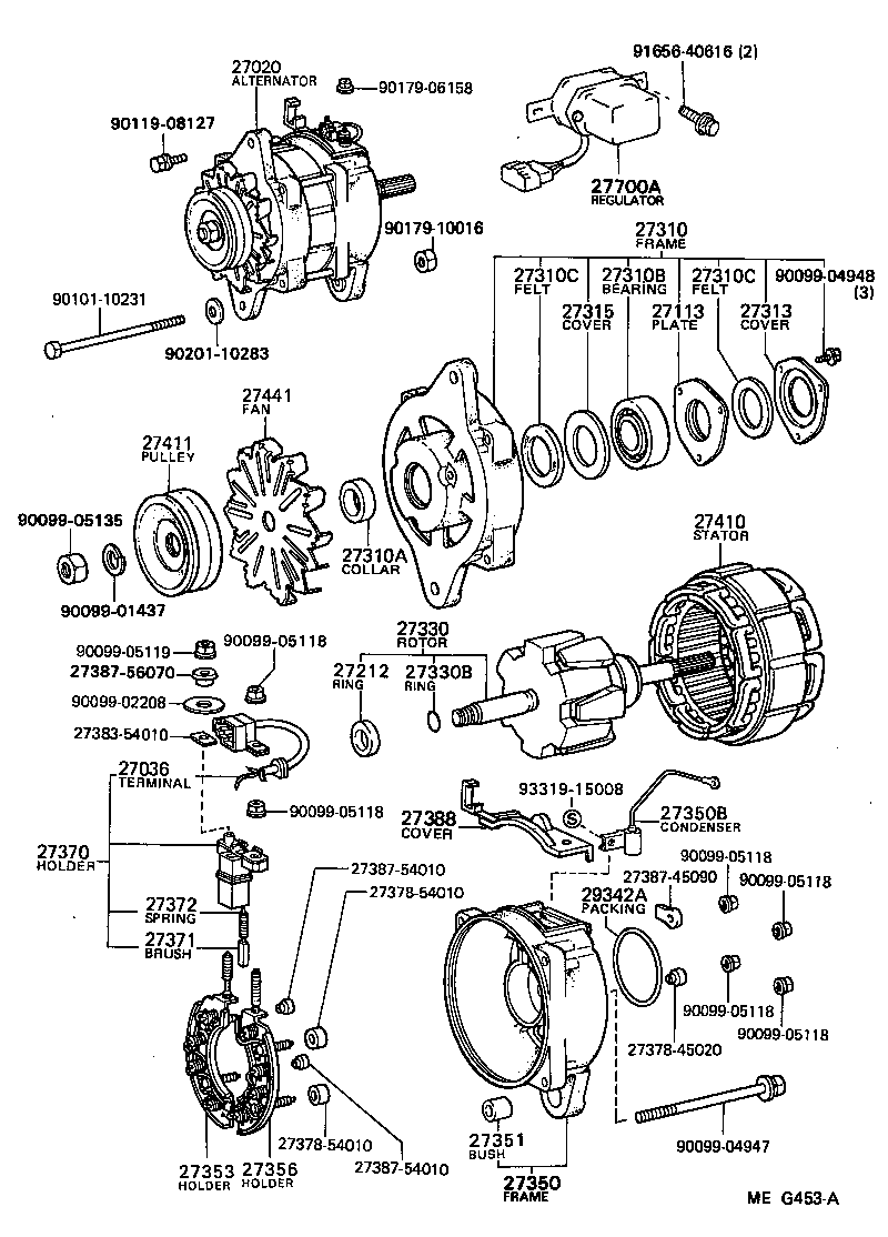  HIACE TRUCK |  ALTERNATOR
