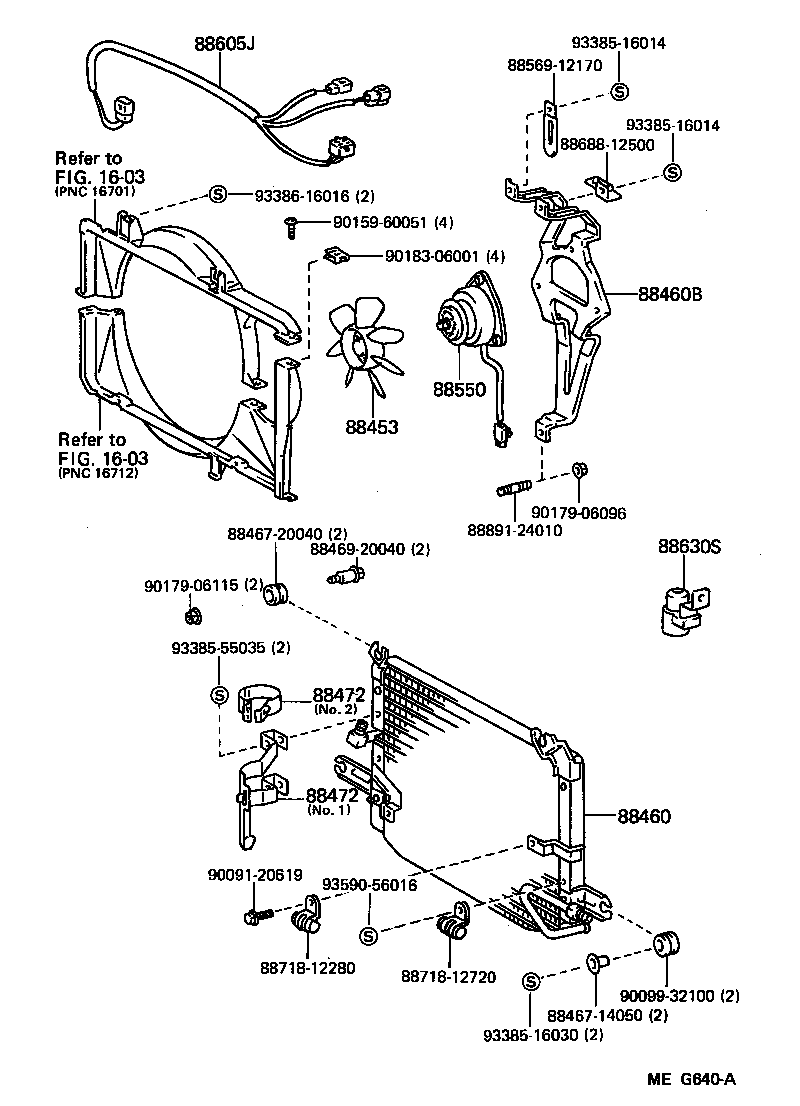  SPRINTER TRUENO |  HEATING AIR CONDITIONING COOLER PIPING