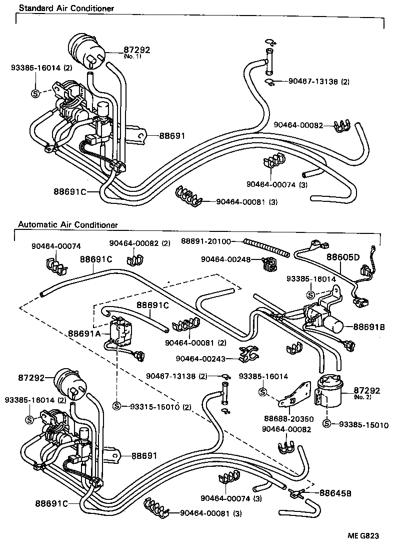  CARINA FF |  HEATING AIR CONDITIONING VACUUM PIPING