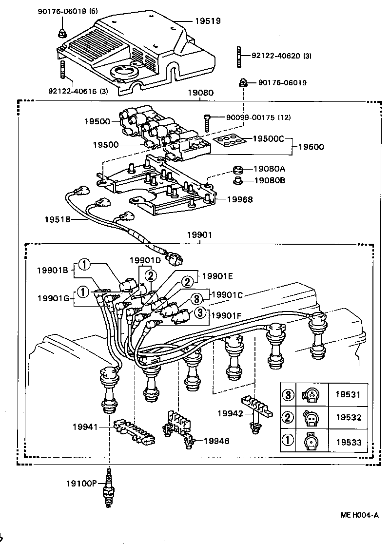  SOARER |  IGNITION COIL SPARK PLUG