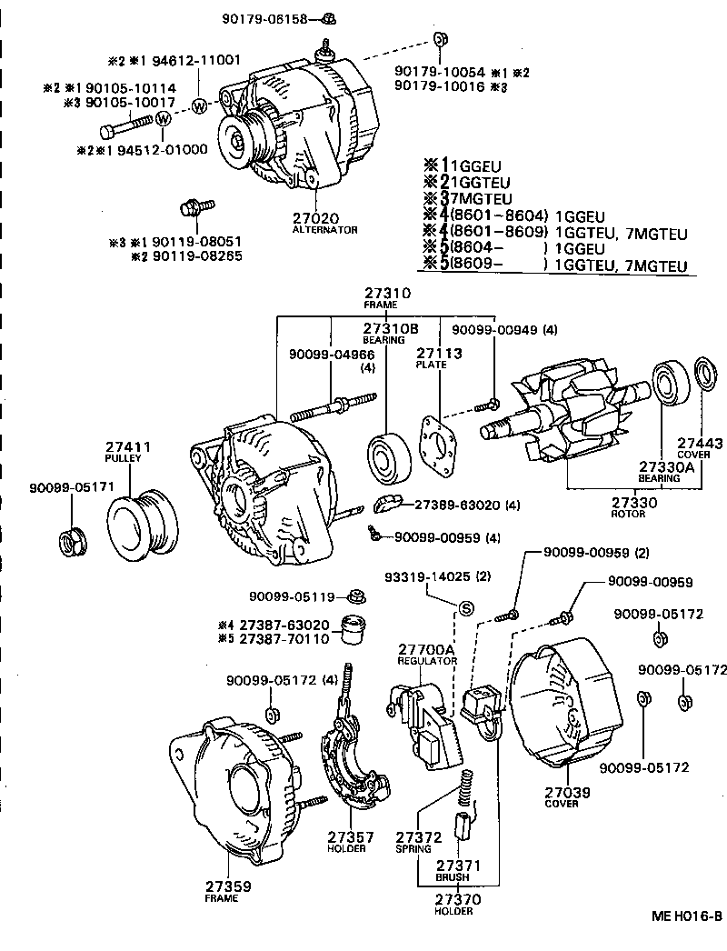  SOARER |  ALTERNATOR