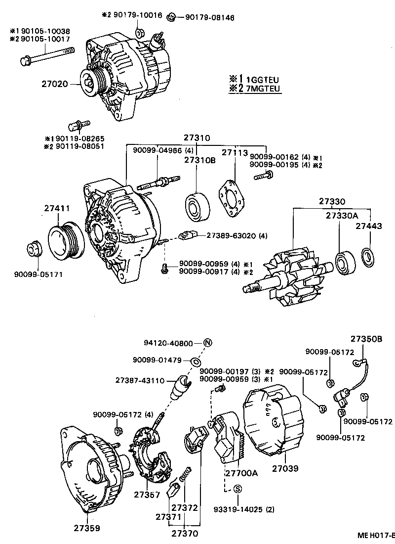  SOARER |  ALTERNATOR