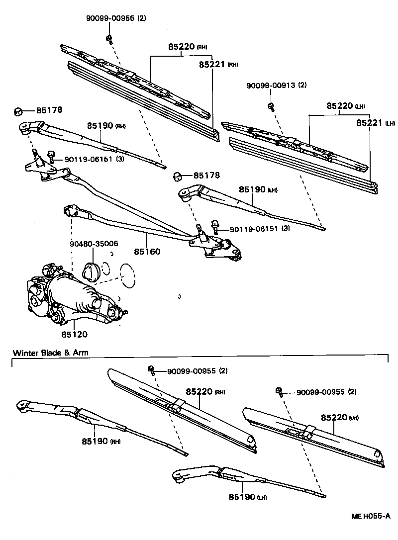  SOARER |  WINDSHIELD WIPER