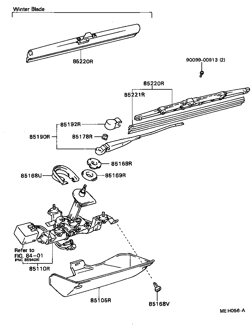  SOARER |  REAR WIPER