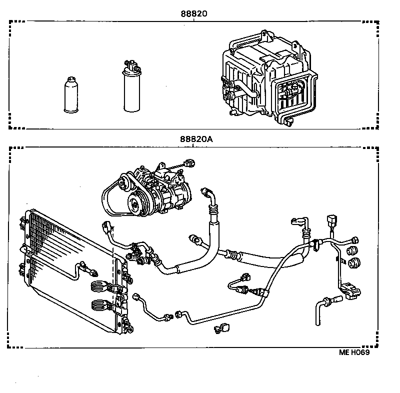  SOARER |  HEATING AIR CONDITIONING SET
