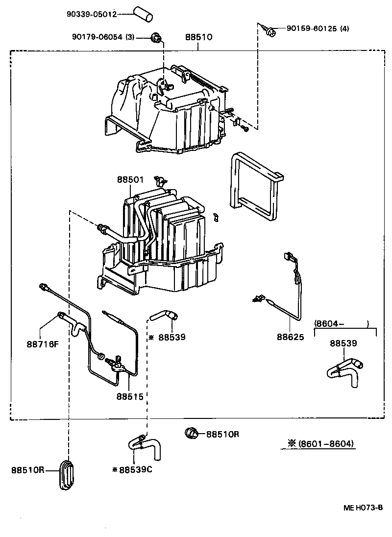  SOARER |  HEATING AIR CONDITIONING COOLER UNIT