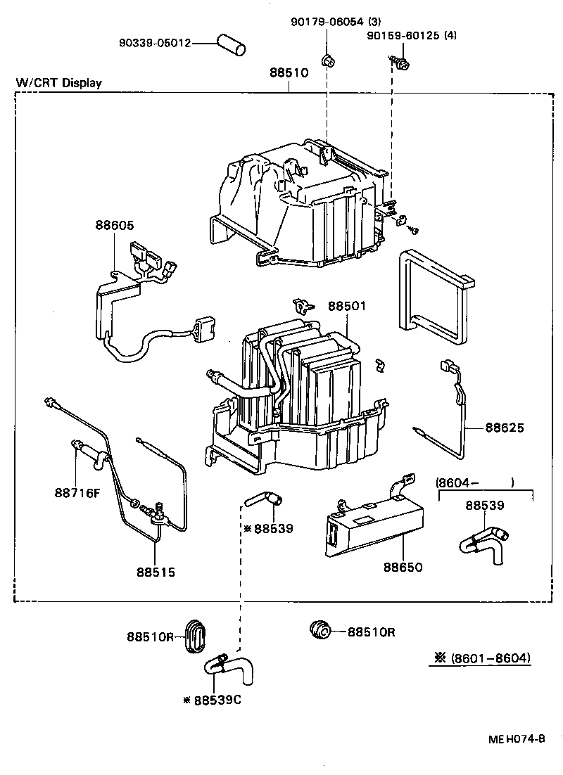  SOARER |  HEATING AIR CONDITIONING COOLER UNIT