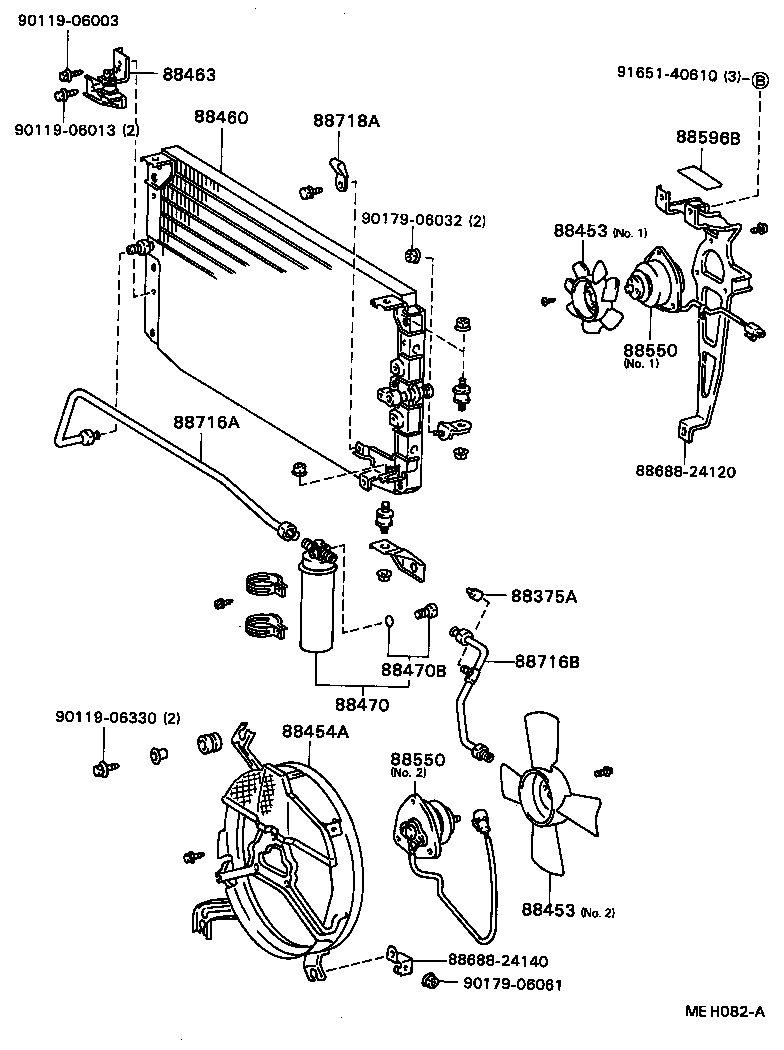  SOARER |  HEATING AIR CONDITIONING COOLER PIPING