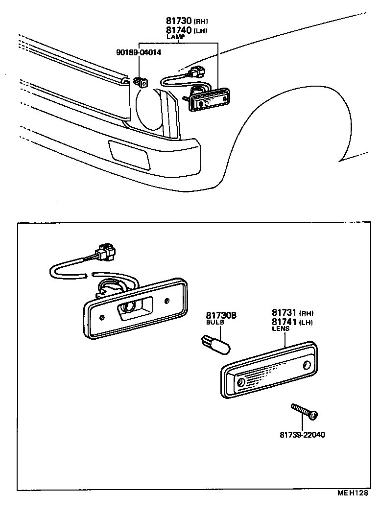  STOUT |  SIDE TURN SIGNAL LAMP OUTER MIRROR LAMP