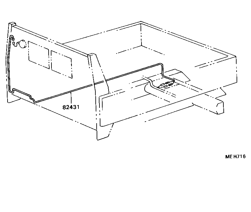  DYNA TOYOACE |  WIRING CLAMP