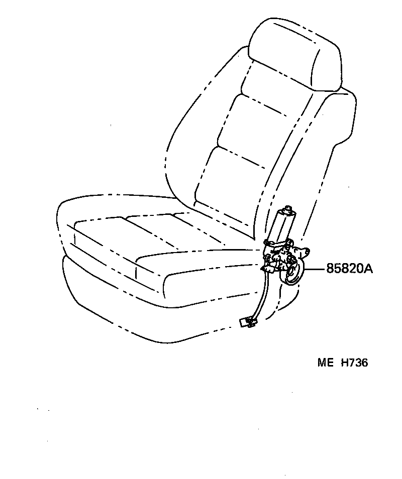  HIACE VAN WAGON |  SEAT MOTOR SEAT HEATER