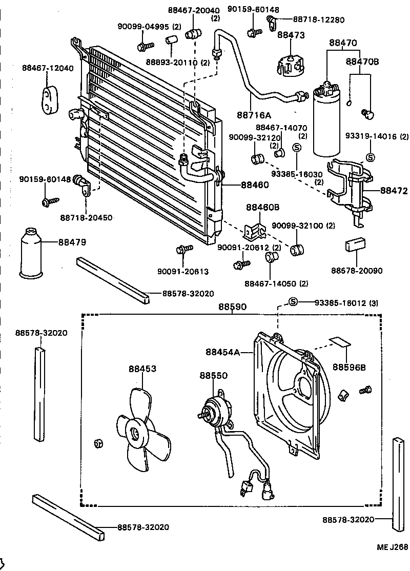  CARINA FF |  HEATING AIR CONDITIONING COOLER PIPING