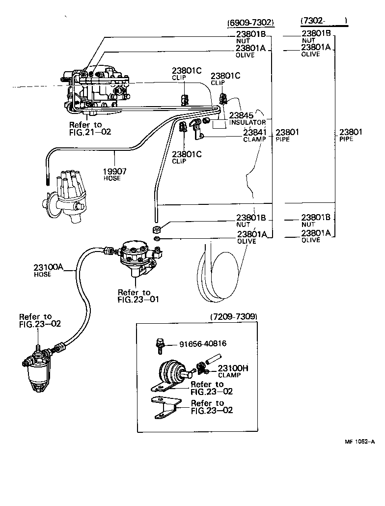  LAND CRUISER VAN |  FUEL PIPE CLAMP