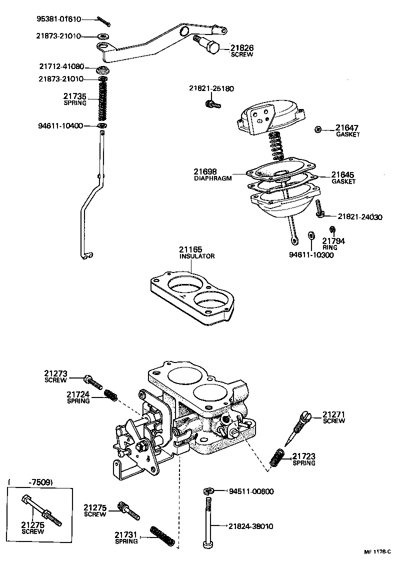  LAND CRUISER VAN |  CARBURETOR