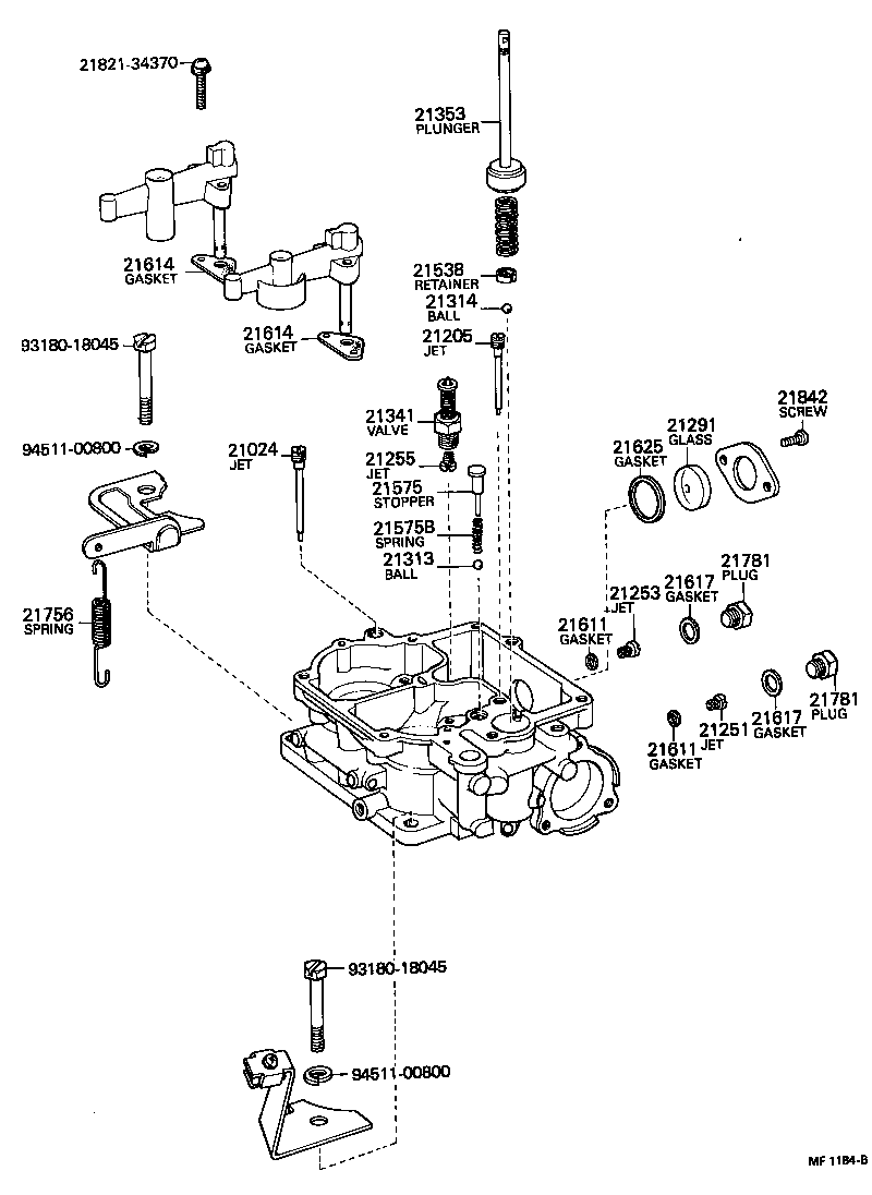  LAND CRUISER VAN |  CARBURETOR