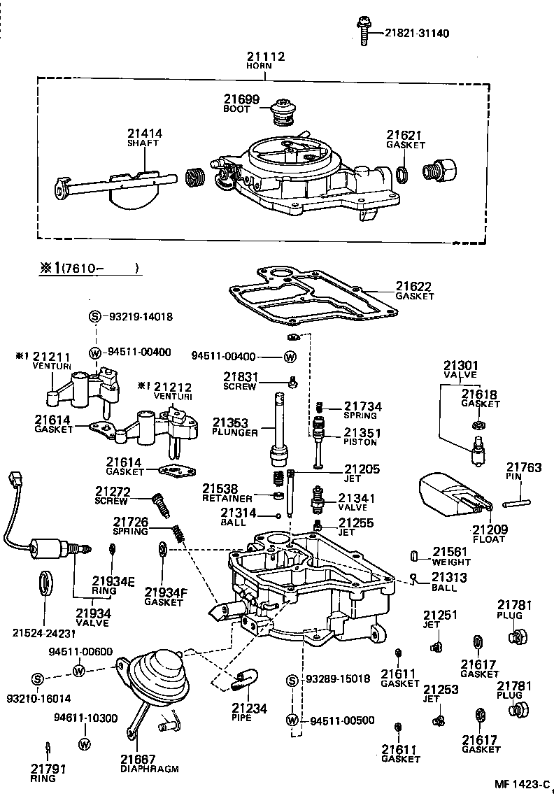  PUBLICA |  CARBURETOR