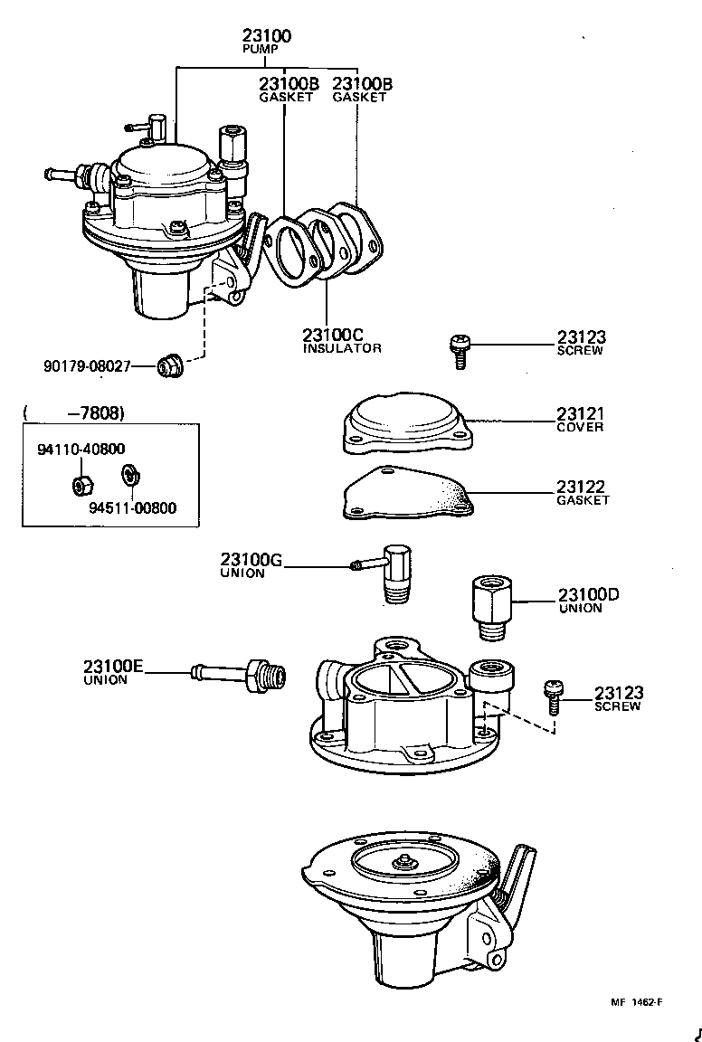  STARLET |  FUEL PUMP PIPE
