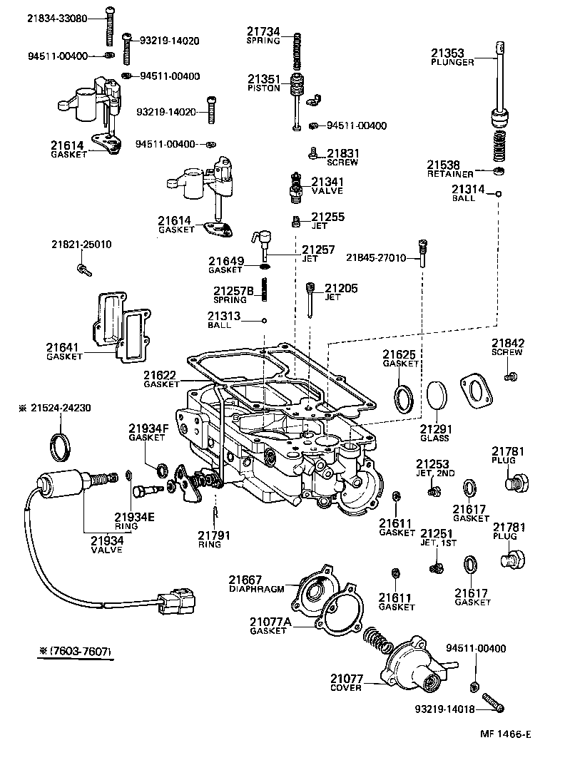  TOWN MASTERACE V WG |  CARBURETOR
