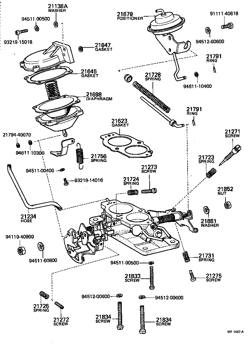  TOWN MASTERACE V WG |  CARBURETOR