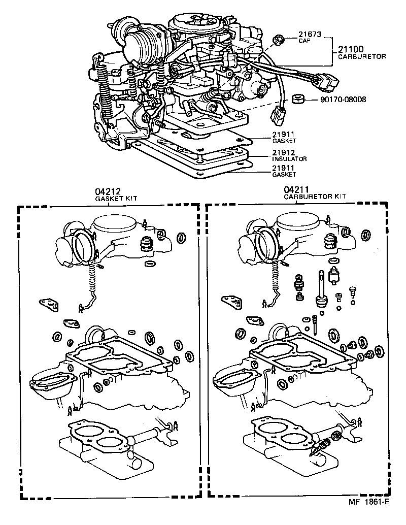  CARINA FR |  CARBURETOR ASSEMBLY