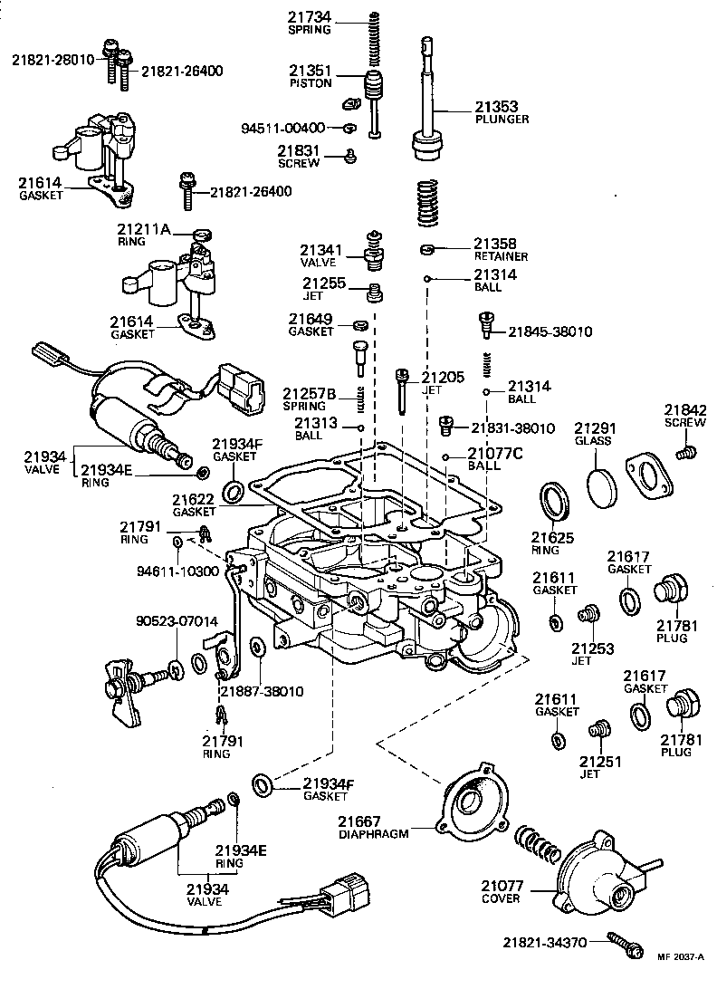  TOWN MASTERACE V WG |  CARBURETOR