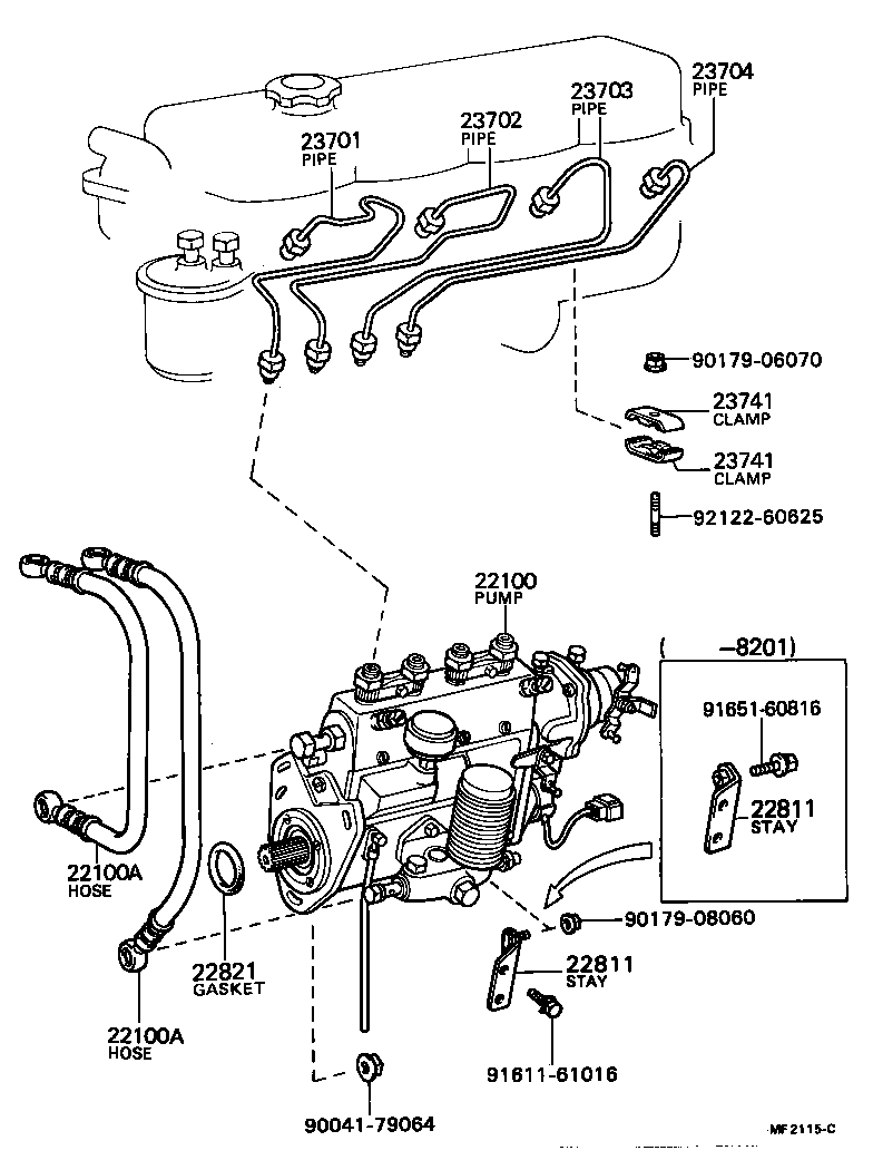  DYNA |  INJECTION PUMP ASSEMBLY