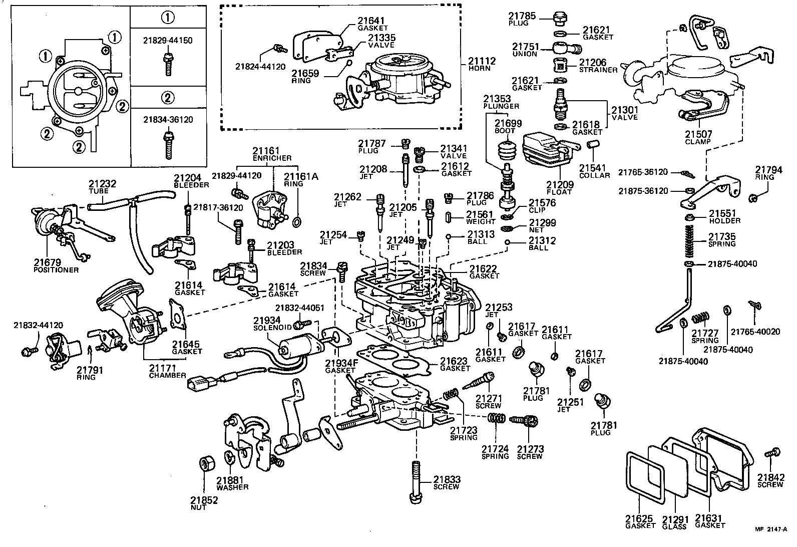  TOYOACE |  CARBURETOR