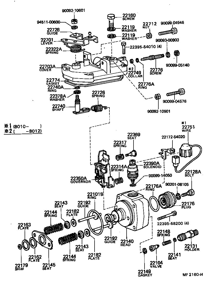  BLIZZARD |  INJECTION PUMP BODY