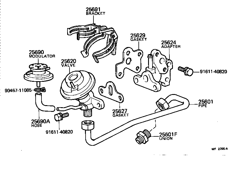  CROWN |  EXHAUST GAS RECIRCULATION SYSTEM