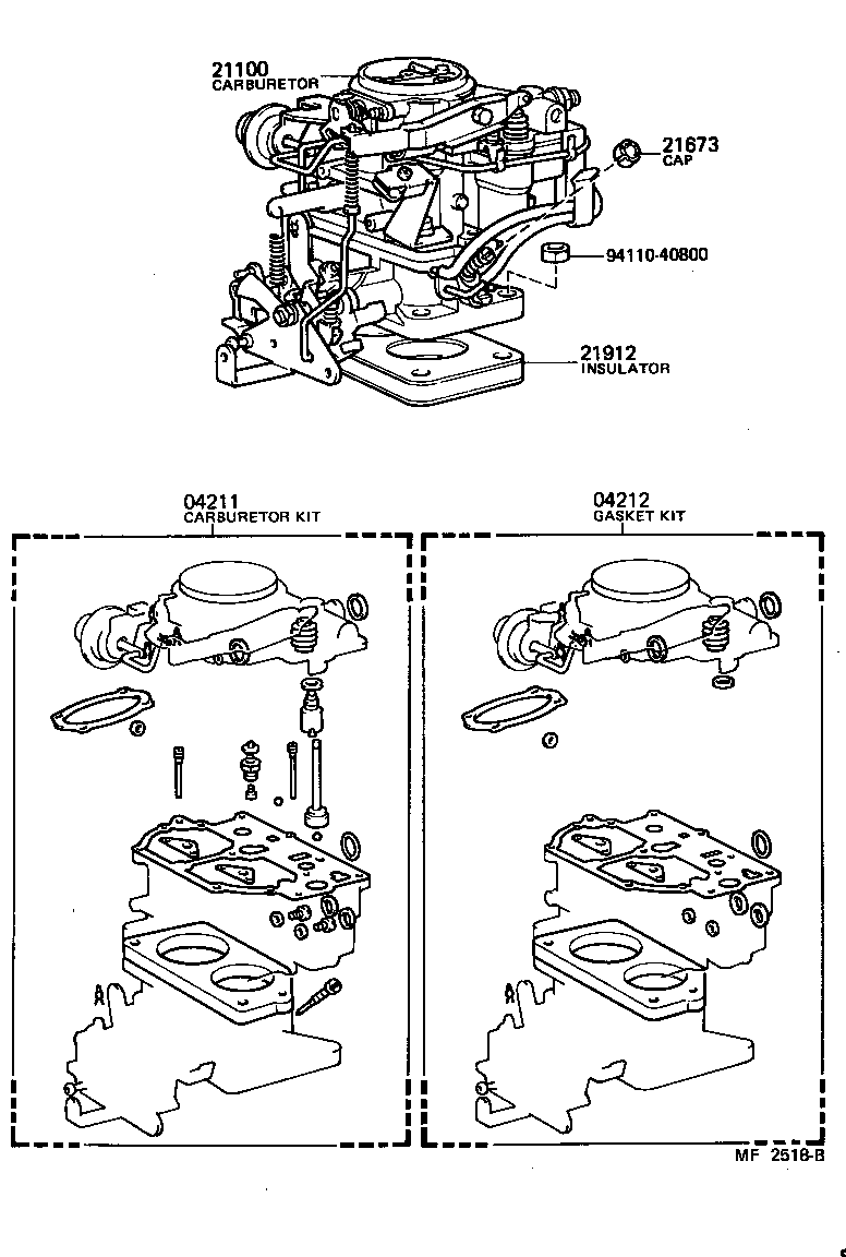  LAND CRUISER VAN |  CARBURETOR ASSEMBLY